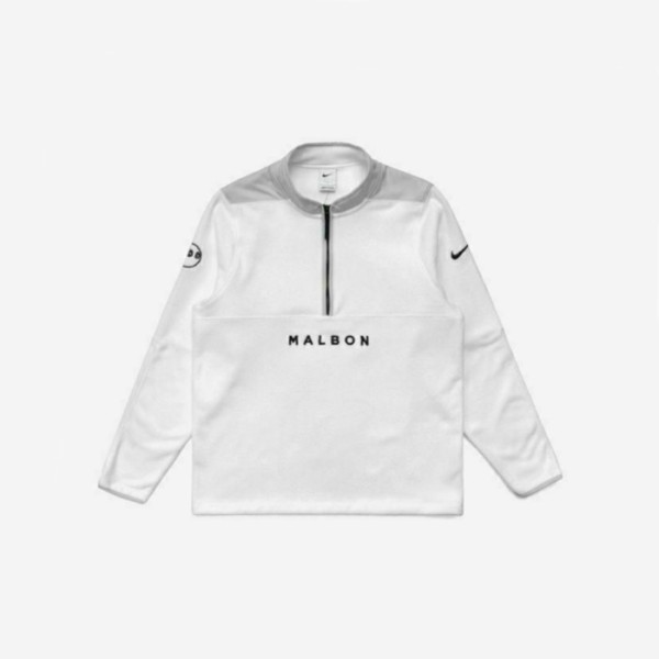 ✨[MALBON x NIKE] 말본 x 나이키 남성 써마핏 빅토리 하프 집 탑 - gol365x