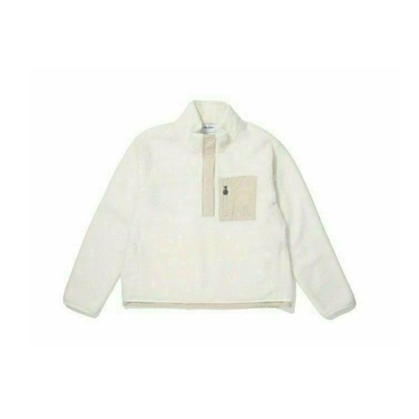 ✨[MALBON] 말본 여성 플리스 하프집업 티셔츠 - gol384x