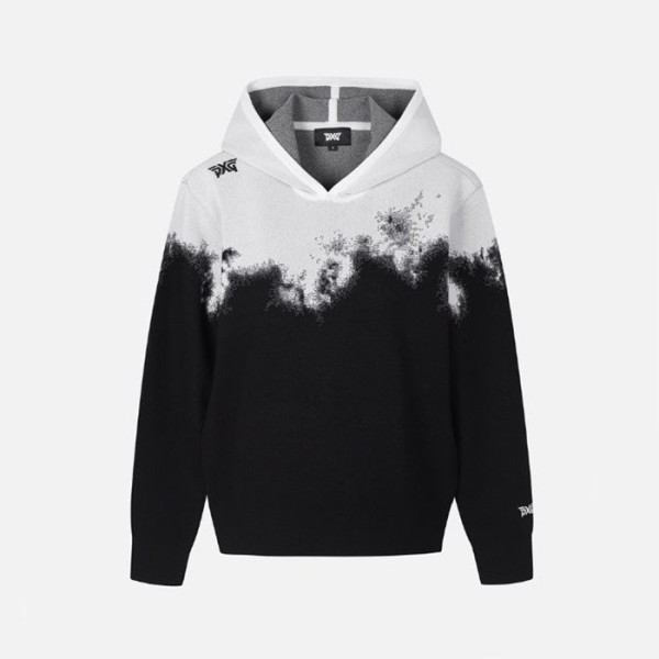 ✨PXG 여성 옴브레 니트 후드 스웨터 - gol483x