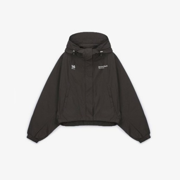 ✨[SOUTHCAPE] 사우스케이프 여성 오버핏 크롭 바람막이 점퍼 - gol511x