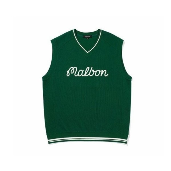 ✨[MALBON] 말본 남성 버킷 포인트 베스트 - gol522x