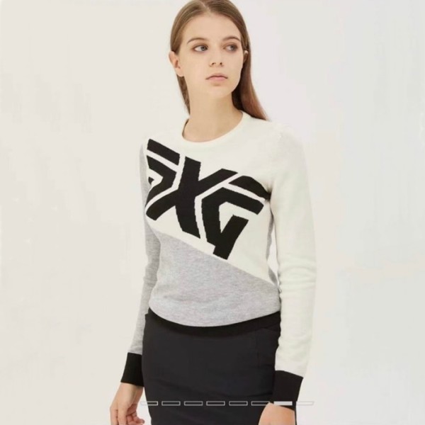 ✨PXG 여성 빅로고 라운드넥 스웨터 - gol533x