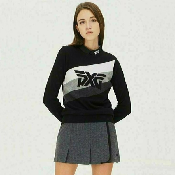 ✨PXG 여성 빅로고 라운드넥 스웨터 - gol538x