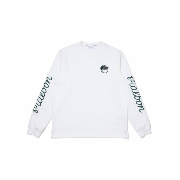 ✨[MALBON] 말본 남성 버킷 미들레이어 라운드 티셔츠 - gol581x