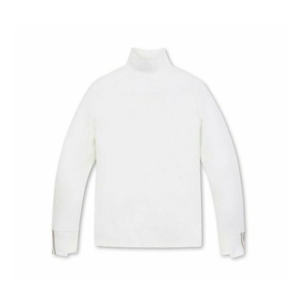 ✨[G/FORE] 지포어 여성 니트 하이브리드 이너 로우넥 티셔츠 - gol607x