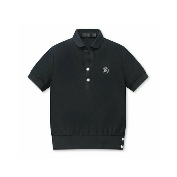 ✨[G/FORE] 지포어 여성 Open V Collar 폴로 티셔츠 - gol671x