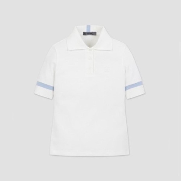 ✨[G/FORE] 지포어 여성 니트 카라 쇼트 폴로 티셔츠 - gol692x