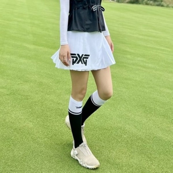 ✨PXG 여성 언발란스 플리츠 스커트 - gol710x