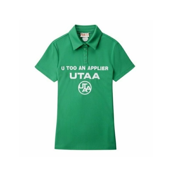 ✨[UTAA] 유타 여성 스윙 핏 로고 PK 티셔츠 - gol747x