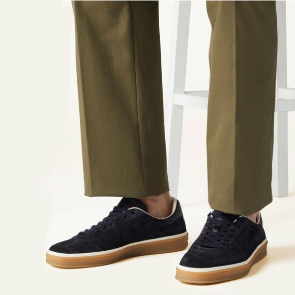 ✨로로피아나 남성 네이비 스니커즈 - Loro Piana Mens Navy Sneakers - lps671x