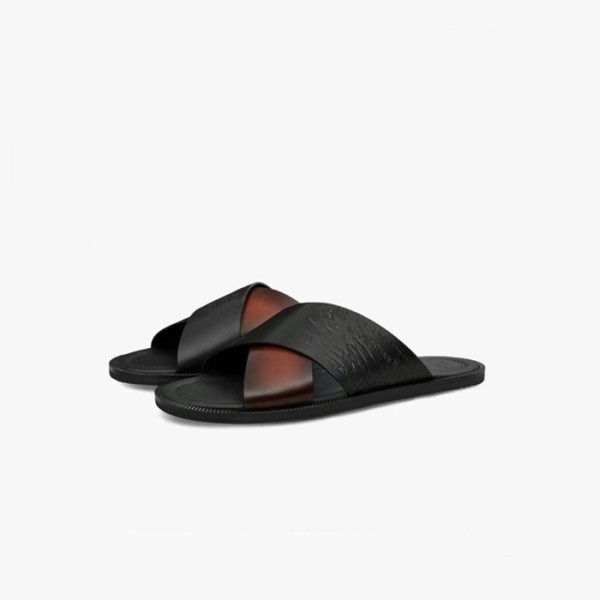 ✨벨루티 남성 브라운 슬리퍼 - Berluti Mens Brown Slippers - bes724x