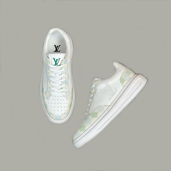 ✨루이비통 남성 그린 스니커즈 - Louis vuitton Mens Green Sneakers - lvs755x