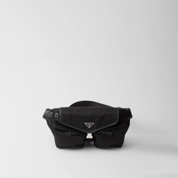 ✨프라다 남성 블랙 슬링백 2VH174 - Prada Mens Black Fanny Bag - prb2013x