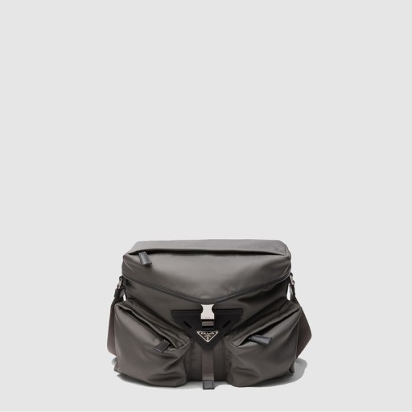 ✨프라다 남성 리나일론 메신저 백 2VD062 - Prada Mens Gray Shoulder Bag - prb2034x