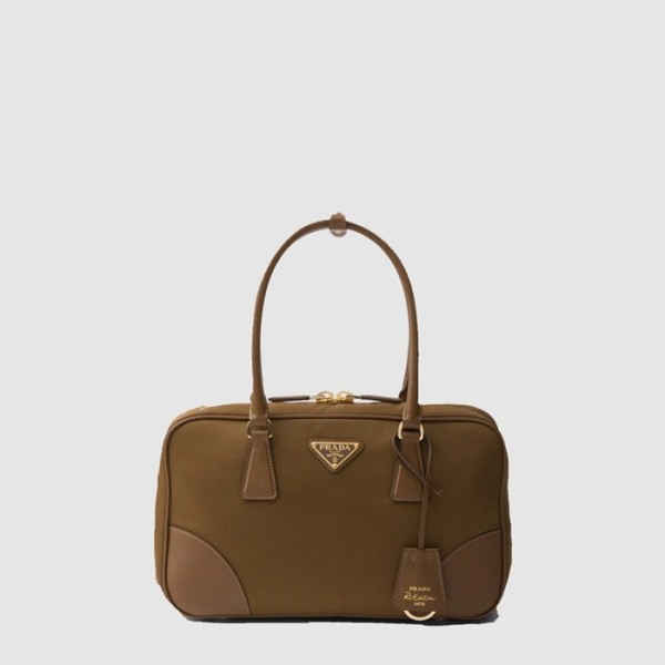 ✨프라다 여성 리에디션1978 호보 백 1BB115 - Prada Womens Tan Hobo Bag - prb2040x