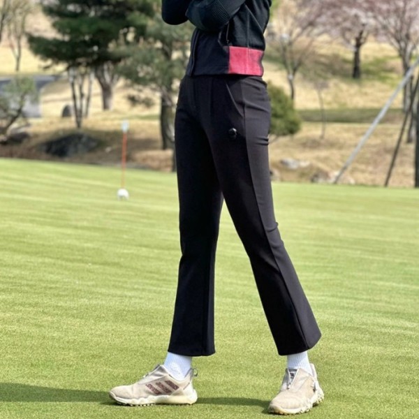 ✨[AMAZINGCRE] 어메이징크리 여성 에어로 부츠컷 팬츠 - gol831x