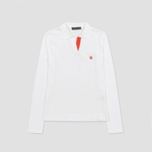 ✨[G/FORE] 지포어 여성 쿨 슬리브 니트 폴로 스웨터 - gol861x