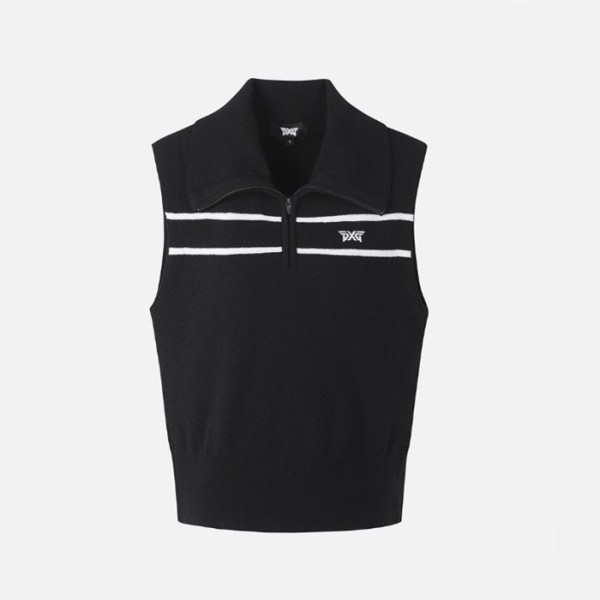 ✨PXG 여성 하프집업 니트 베스트 - gol874x