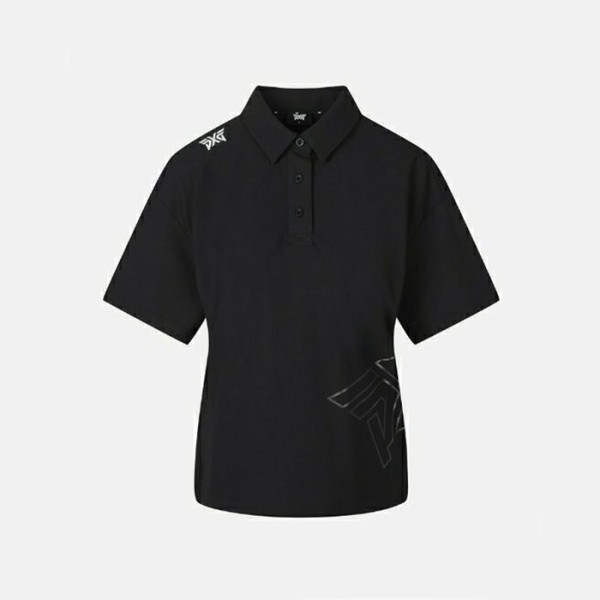 ✨PXG 여성 썸머 빅로고 카라 쇼츠슬리브 티셔츠 - gol879x