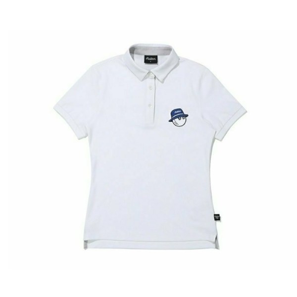 ✨[MALBON] 말본 여성 버킷 포인트 폴로 티셔츠 - gol1023x