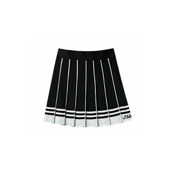 ✨[UTAA] 유타 여성 팬시 스트라이프 니트 스커트 - gol1043x