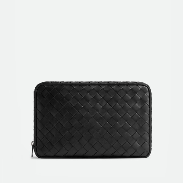 ✨보테가베네타 남성 블랙 파우치 - Bottega Veneta Mens Black Pouch - bvb2077x