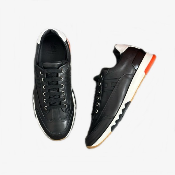 ✨에르메스 남성 블랙 스니커즈 - Hermes Mens Black Sneakers - hes841x