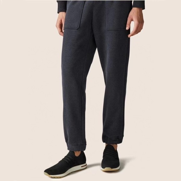 ✨로로피아나 남성 블랙 스니커즈 - Loro Piana Mens Black Sneakers - lps858x