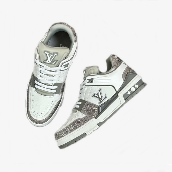 ✨루이비통 남성 그레이 스니커즈 - Louis vuitton Mens Gray Sneakers - lvs867x