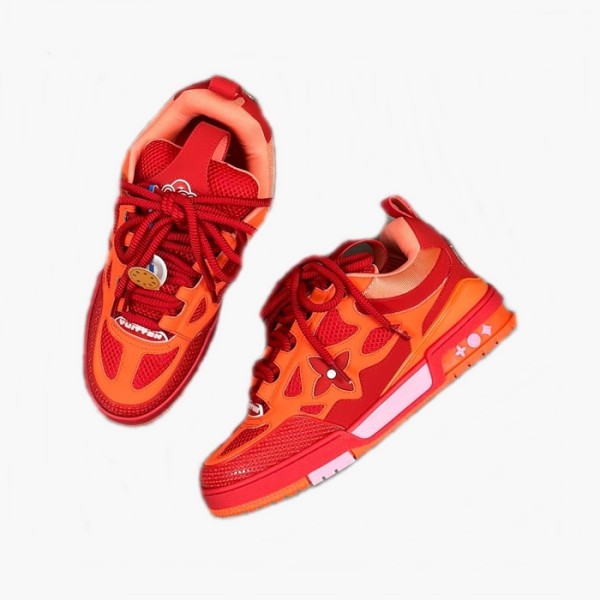 ✨루이비통 남성 레드 스니커즈 - Louis vuitton Mens Skate Sneakers - lvs916x