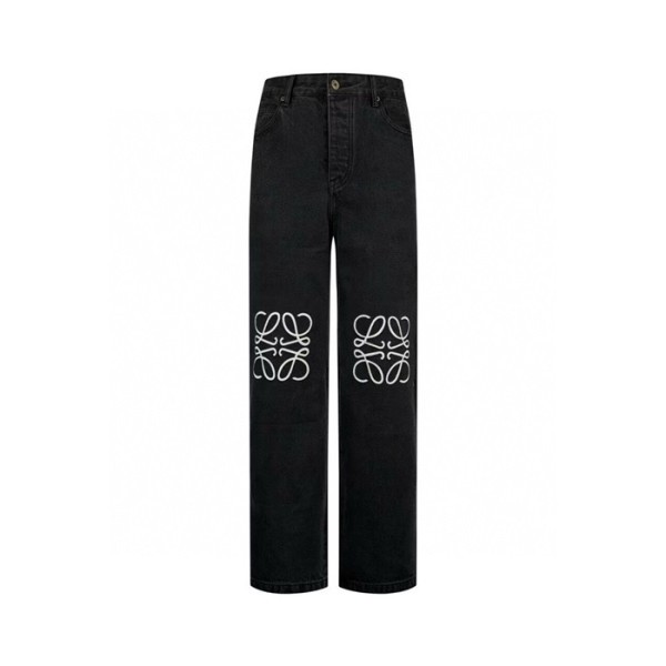 ✨로에베 남성 블랙 청바지 - Loewe Mens Black Jeans - loc942x