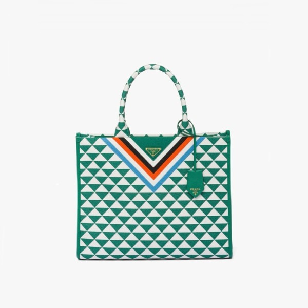 ✨프라다 여성 심볼 자수 토트백 1BA356 - Prada Womens Symbole Tote Bag - prb2176x