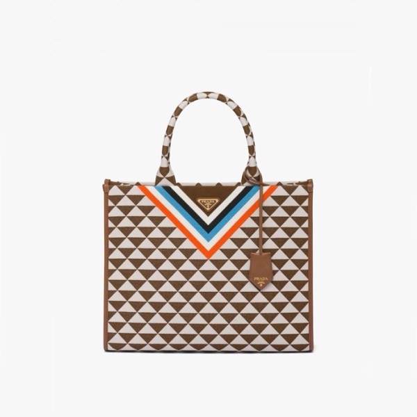 ✨프라다 여성 심볼 자수 토트백 1BA356 - Prada Womens Symbole Tote Bag - prb2177x