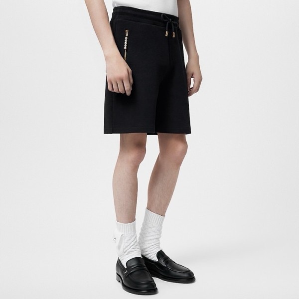 ✨루이비통 남성 블랙 반바지 - Louis vuitton Mens Black Half-pants - lvc1024x
