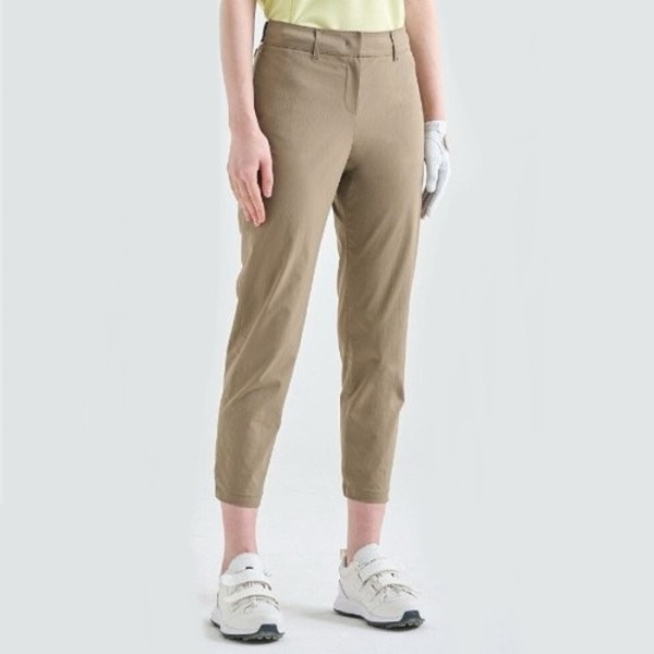 ✨[LANVIN BLANC] 랑방블랑 여성 발수 백 밴딩 테이퍼드 팬츠 - gol1117x