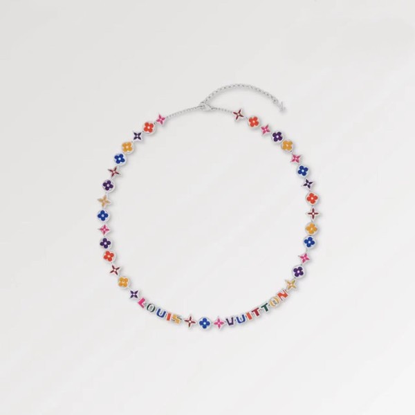 ✨루이비통 여성 화이트 골드 목걸이 - Louis vuitton Womens Gold Necklace - acc1949x