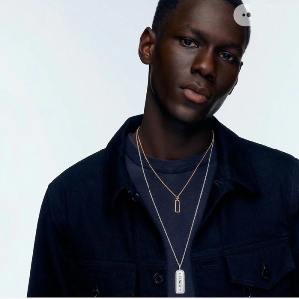 ✨루이비통 남성 라지 택 팬던트 목걸이 - Louis vuitton Mens Large Tag Necklace - acc2080x