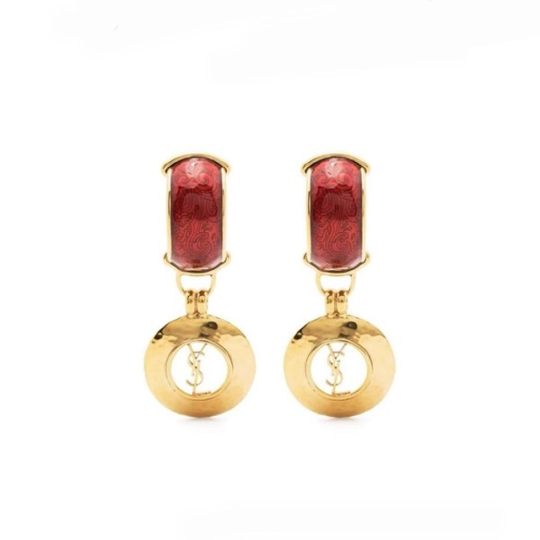 ✨입생로랑 여성 골드 이어링 - Saint Laurent Womens Gold Earrings - acc2122x