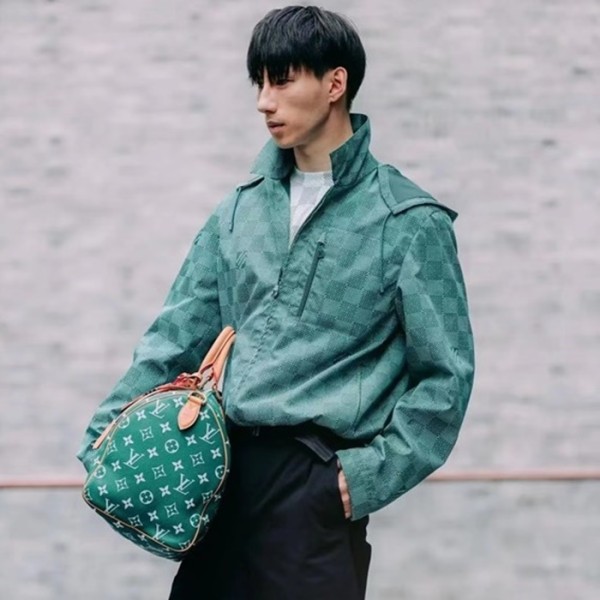 ✨루이비통 남성 그린 재킷 - Louis vuitton Mens Green Jackets - lvc1108x