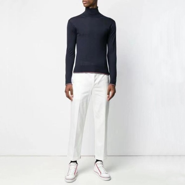 ✨톰브라운 남성 화이트 스니커즈 - Thom Browne Mens White Sneakers - ths1023x