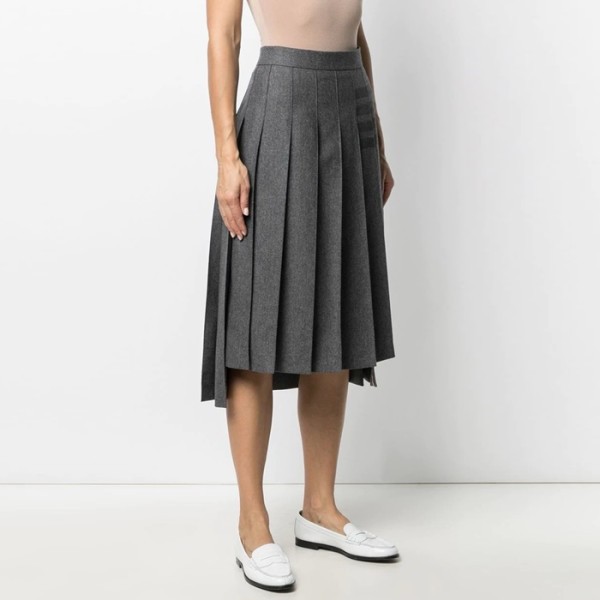 ✨톰브라운 여성 그레이 스커트 - Thom Browne Womens Gray Skirts - thc1208x