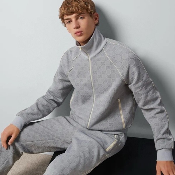 ✨구찌 남성 그레이 트레이닝복 - Gucci Mens Gray Sweat Suits - guc1169x