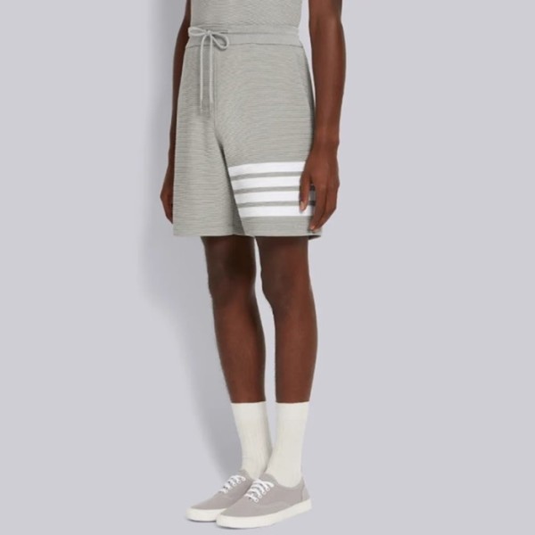 ✨톰브라운 남성 그레이 반바지 - Thom Browne Mens Gray Half-pants - thc1286x