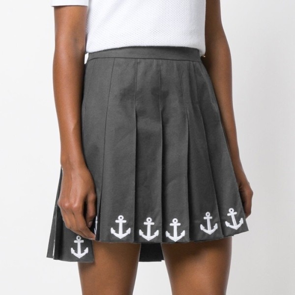 ✨톰브라운 여성 그레이 스커트 - Thom Browne Womens Gray Skirts - thc1318x