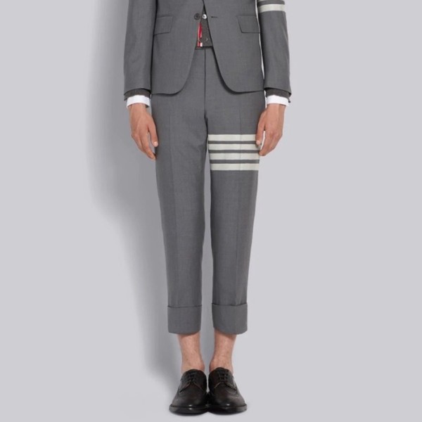 ✨톰브라운 남성 그레이 슬랙스 - Thom Browne Mens Gray Slacks - thc1322x