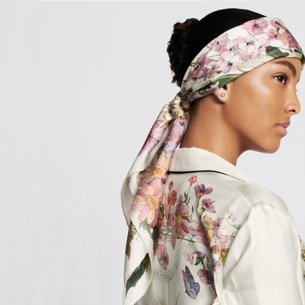 ✨디올 여성 화이트 스카프 - Dior Womens White Scarf - acc2174x
