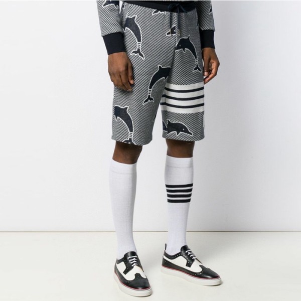 ✨톰브라운 남성 클래식 반바지 - Thom Browne Mens Classic Half-pants - thc1347x