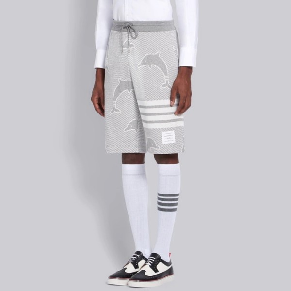 ✨톰브라운 남성 클래식 반바지 - Thom Browne Mens Classic Half-pants - thc1348x