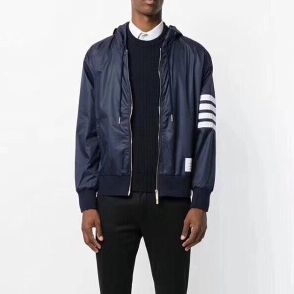 ✨톰브라운 남성 네이비 자켓 - Thom Browne Mens Navy Jackets - thc1368x