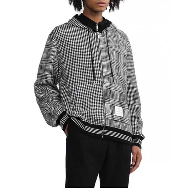 ✨톰브라운 남성 블랙 자켓 - Thom Browne Mens Black Jackets - thc1369x